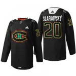 Montreal Canadiens Juraj Slafkovsky Black History Night Warmup Jersey