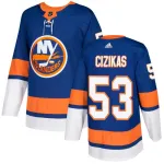 Hommes New York Islanders Casey Cizikas #53 adidas Royal Authentic Jersey