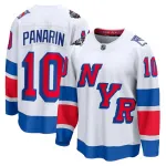 Camisa Premium Breakaway Branca do Artemi Panarin, do New York Rangers, para a temporada 2024 da NHL Stadium Series.