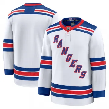 Camisa Premium Branca de Visitante do New York Rangers para Homens