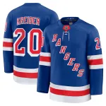 Men's New York Rangers Chris Kreider Blue Home Premium Jersey