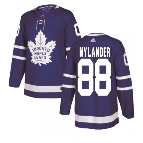 Heren Toronto Maple Leafs William Nylander #88 adidas Blue Authentic Player Jersey