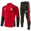 26/27 Manchester United Half-Zip Tracksuit Red and Black