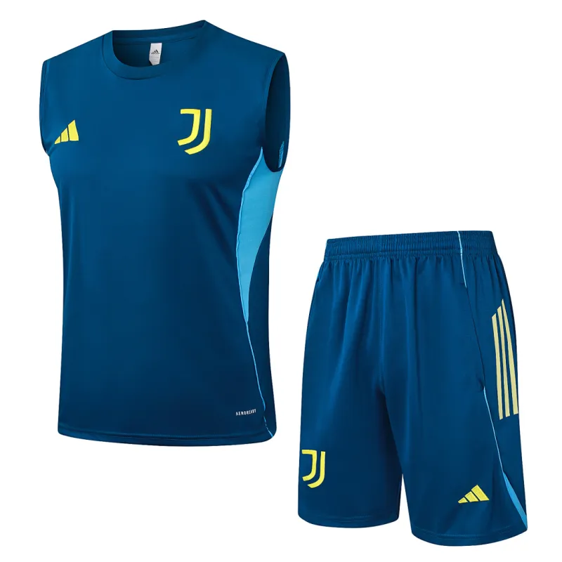 2025/26 Juventus Sleeveless Training Kit Blue