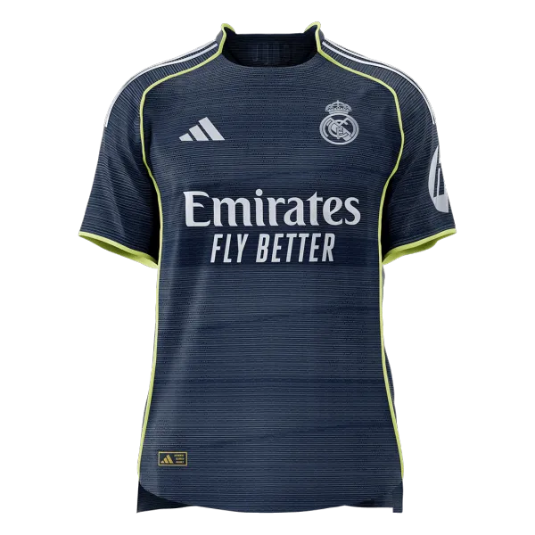 away Real Madrid 25/26 soccer jersey - A-Grade Quality Detail View
