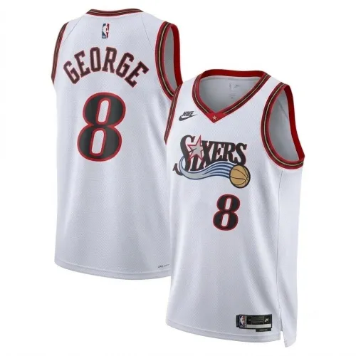 Paul George Philadelphia 76ers Nike Unisex White Swingman Jersey - Classic Edition