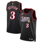 Allen Iverson Philadelphia 76ers Nike Unisex Black Swingman Jersey - Classic Edition