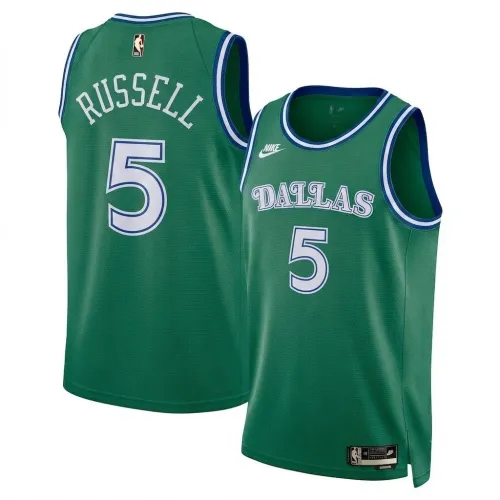 D'Angelo Russell Dallas Mavericks Nike Unisex Green Swingman Jersey - Classic Edition