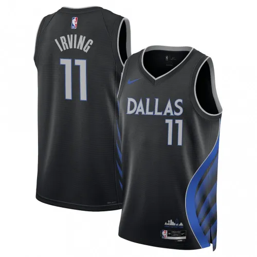 Kyrie Irving Dallas Mavericks Nike Unisex 2025/26 Black Swingman Jersey - City Edition