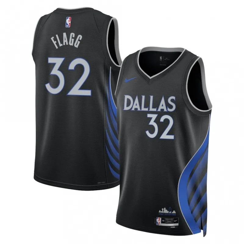 Cooper Flagg Dallas Mavericks Nike Unisex 2025/26 Black Swingman Jersey – City Edition