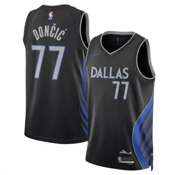 Luka Dončić Dallas Mavericks Nike Unisex 2025/26 Black Swingman Jersey - City Edition
