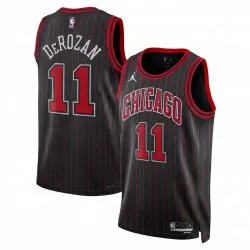 DeMar DeRozan Chicago Bulls Jordan Brand Unisex Black Swingman Jersey - Statement Edition - product photo DeMar DeRozan Chicago Bulls Jordan Brand Unisex Black Swingman Jersey - Statement Edition