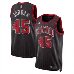 Michael Jordan Chicago Bulls Jordan Brand Unisex-Swingman-Trikot in Schwarz – Statement Edition – Produktfoto Michael Jordan Chicago Bulls Jordan Brand Unisex-Swingman-Trikot in Schwarz – Statement Edition