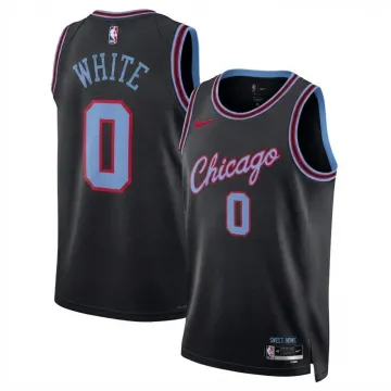 Coby White Chicago Bulls Nike Unisex 2025/26 City Edition Black Swingman Jersey