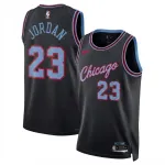 Michael Jordan Chicago Bulls Nike Unisex 2025/26 City Edition Black Swingman Jersey