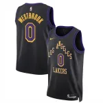 Russell Westbrook Los Angeles Lakers Jordan Brand Unisex Purple Swingman Jersey - Statement Edition