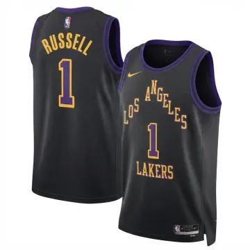 D'Angelo Russell Los Angeles Lakers Jordan Brand Unisex Purple Swingman Jersey - Statement Edition