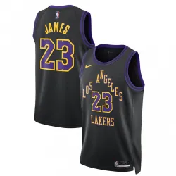 LeBron James Los Angeles Lakers Jordan Brand Unisex Purple Swingman Jersey - Statement Edition - product photo Camiseta Swingman unisex morada de LeBron James de los Lakers de Los Ángeles de Jordan Brand - Edición «Statement»