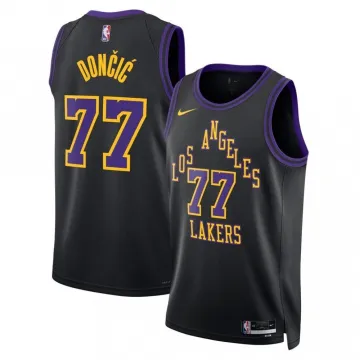 Luka Dončić Los Angeles Lakers Jordan Brand Unisex Purple Swingman Jersey - Statement Edition