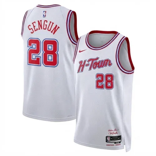 Alperen Sengun Houston Rockets Nike 2025/26 City Edition Swingman Jersey