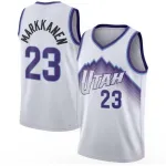 Lauri Markkanen Utah Jazz Nike Unisex White Swingman Jersey - Association Edition