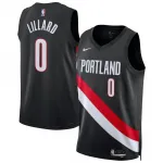 Damian Lillard Portland Trail Blazers Nike Unisex Black Swingman Player Jersey - Icon Edition
