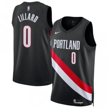 Damian Lillard Portland Trail Blazers Nike Unisex Black Swingman Player Jersey - Icon Edition