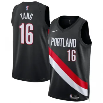 Hansen Yang Portland Trail Blazers Nike Unisex Black Swingman Player Jersey - Icon Edition