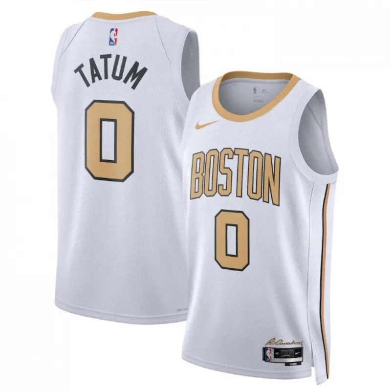 Jayson Tatum Boston Celtics Nike Unisex 2025/26 White Swingman Jersey – City Edition
