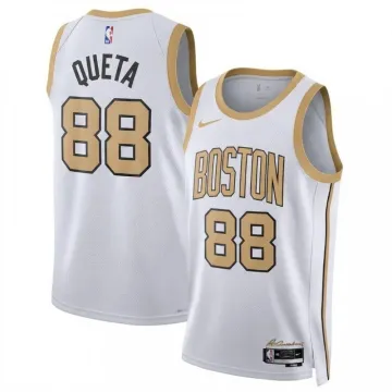 Neemias Queta Boston Celtics Nike Unisex 2025/26 White Swingman Jersey - City Edition
