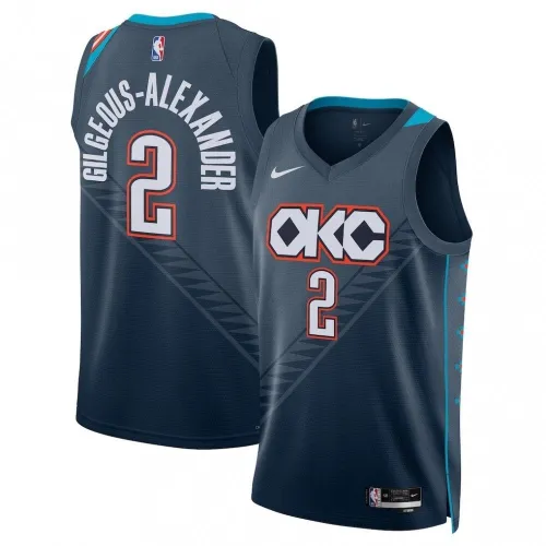 Shai Gilgeous-Alexander Oklahoma City Thunder Nike Unisex 2025/26 City Edition Swingman Jersey