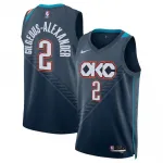 Shai Gilgeous-Alexander Oklahoma City Thunder Nike Unisex 2025/26 City Edition Swingman Jersey
