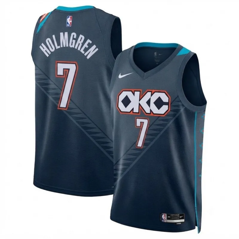 Chet Holmgren Oklahoma City Thunder Nike Unisex 2025/26 City Edition Swingman Jersey