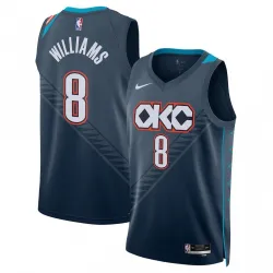 Jalen Williams Oklahoma City Thunder Nike Unisex 2025/26 City Edition Swingman Jersey - product photo Maillot Swingman unisexe Nike « City Edition » 2025/26 de Jalen Williams (Oklahoma City Thunder)