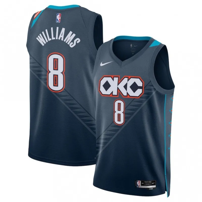 Jalen Williams Oklahoma City Thunder Nike Unisex 2025/26 City Edition Swingman Jersey