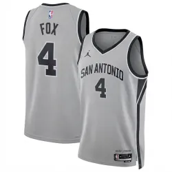 De'Aaron Fox San Antonio Spurs Nike 2025/26 Statement Edition Swingman Jersey