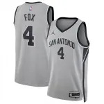 De'Aaron Fox San Antonio Spurs Nike 2025/26 Statement Edition Swingman Jersey