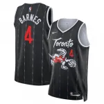 Scottie Barnes Toronto Raptors Nike Unisex 2025/26 Black Swingman Jersey - City Edition