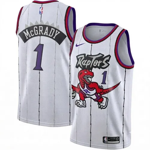 Tracy McGrady Toronto Raptors Nike White Classic Edition Swingman Jersey