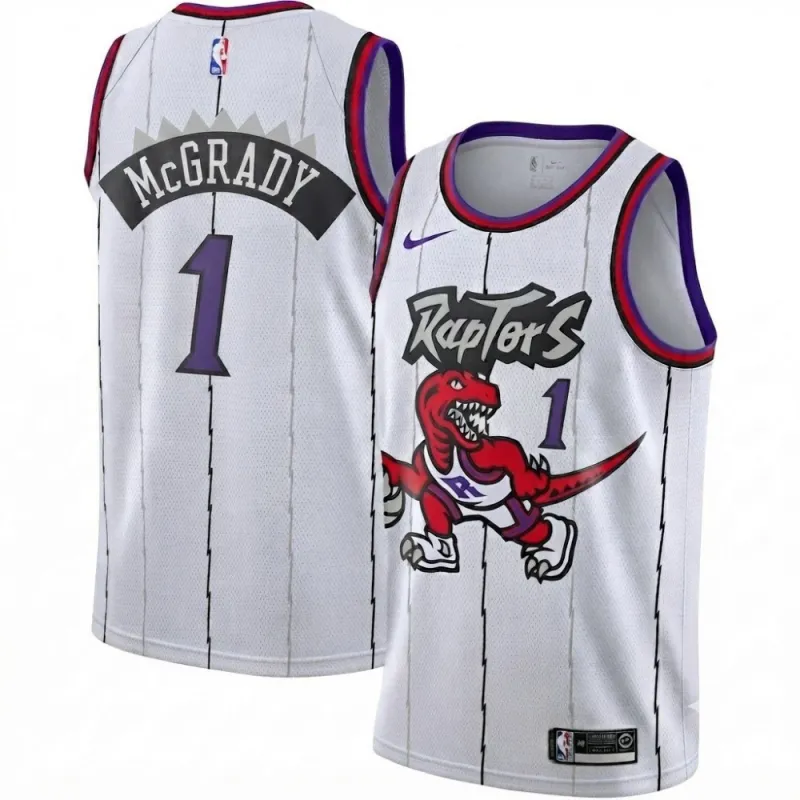 Tracy McGrady Toronto Raptors Nike White Classic Edition Swingman Jersey