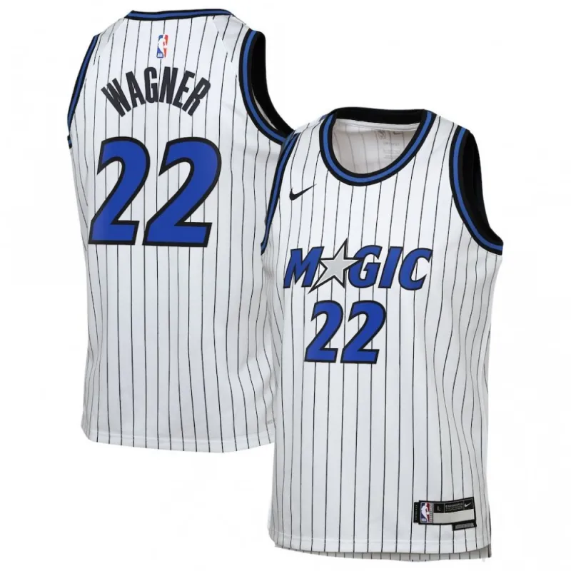 Franz Wagner Orlando Magic Nike White Association Edition Swingman Jersey
