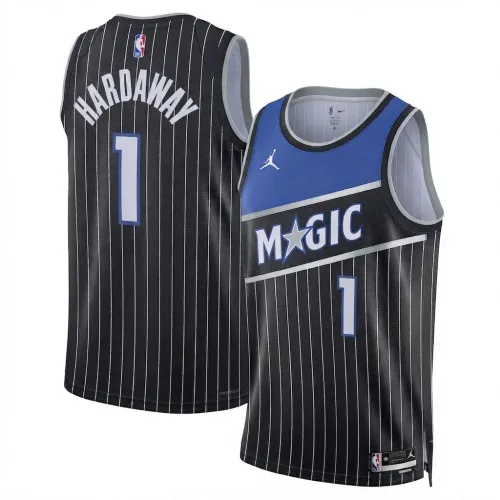 Penny Hardaway Orlando Magic Jordan Brand Unisex Black Swingman Jersey - Statement Edition