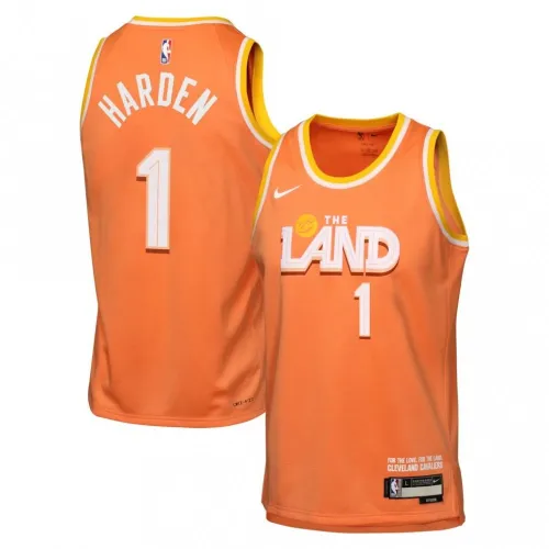 James Harden Cleveland Cavaliers Nike 2025/26 Orange Swingman Jersey - City Edition