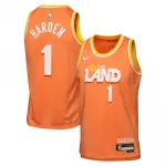 James Harden Cleveland Cavaliers Nike 2025/26 Orange Swingman Jersey - City Edition