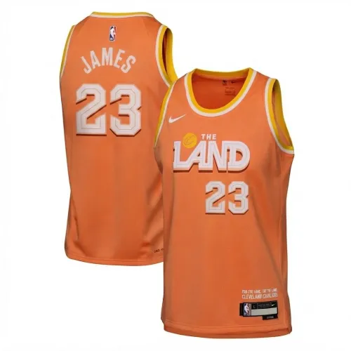 LeBron James Cleveland Cavaliers Nike 2025/26 Orange Swingman Jersey - City Edition
