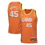 Donovan Mitchell Cleveland Cavaliers Nike 2025/26 Orange Swingman Jersey - City Edition
