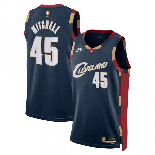 Donovan Mitchell Cleveland Cavaliers Nike Unisex Navy Swingman Jersey - Classic Edition