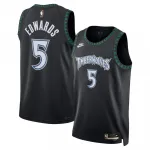 Anthony Edwards Minnesota Timberwolves Nike Unisex Black Swingman Jersey - Classic Edition