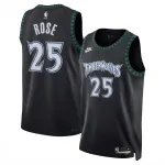 Derrick Rose Minnesota Timberwolves Nike Unisex Black Swingman Jersey - Classic Edition