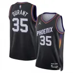 Kevin Durant Unisex Phoenix Suns Jordan Brand Black Swingman Jersey - Statement Edition